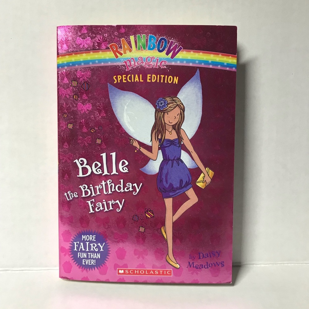 🌸$4🌸 Belle the Birthday Fairy - Rainbow magic Special Edition book